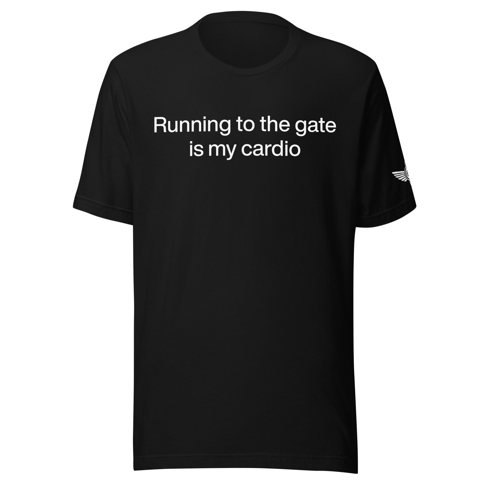 Running to the Gate T-Shirt – Airstrip Club Original